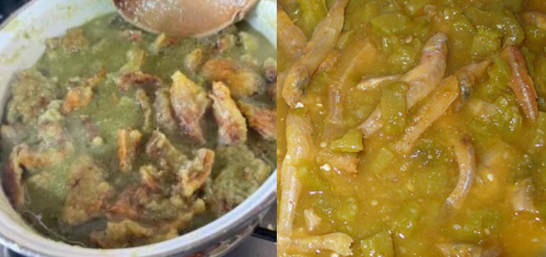 receta de Charales en Salsa Verde Michoacán